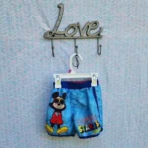 Disney Junior Mickey Mouse Red and Blue Swimwear